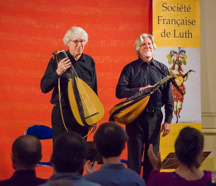 12987153_996828577019309_1116327018499327694_n.jpg - " A due liuti " : Jean-Marie Poirier et Thierry Meunier, luths baroques
