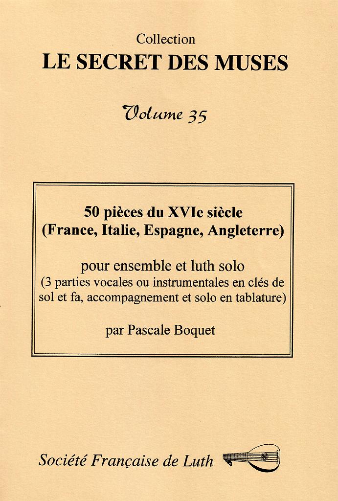 vol_35_couv.jpg - Volume 35 : 50 pièces du XVIe siècle