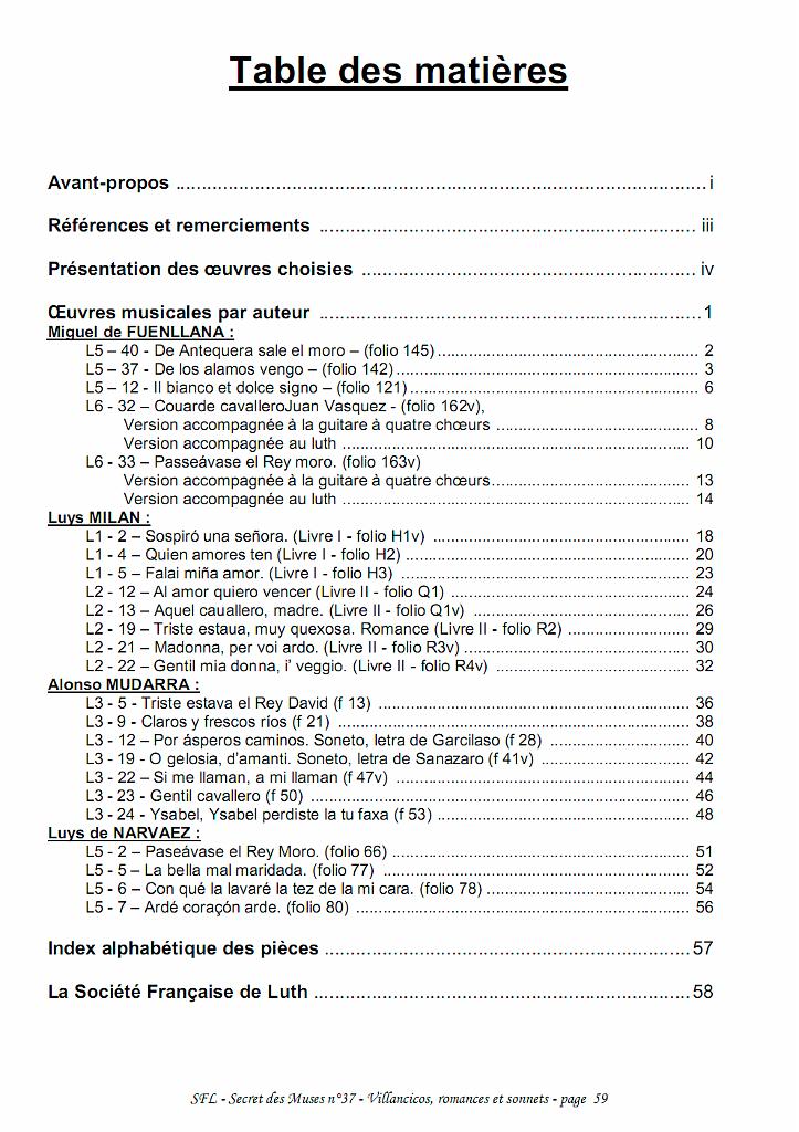 vol_37_index.jpg - Volume 37 : 24 chansons de vihuelistes espagnoles