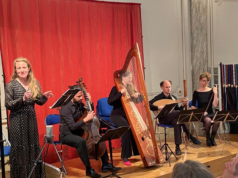 277729731_4952902261411901_7112673726198185267_n.jpg - Ensemble L'Achéron (Voix, flûte, harpe, viole et Bor Zuljan au luth)