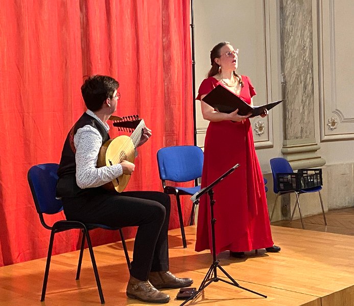 657267790_1430729602180735_4090966364901021234_n.jpg - Pierre-Baptiste Brioude : luth, et Véronique Bourin : soprano, Ayres et Lute songs de Dowland, Johnson et leurs contemporains...