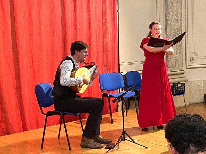 658124880_1430729238847438_7464749554162826555_n.jpg - Pierre-Baptiste Brioude : luth, et Véronique Bourin : soprano, Ayres et Lute songs de Dowland, Johnson et leurs contemporains...